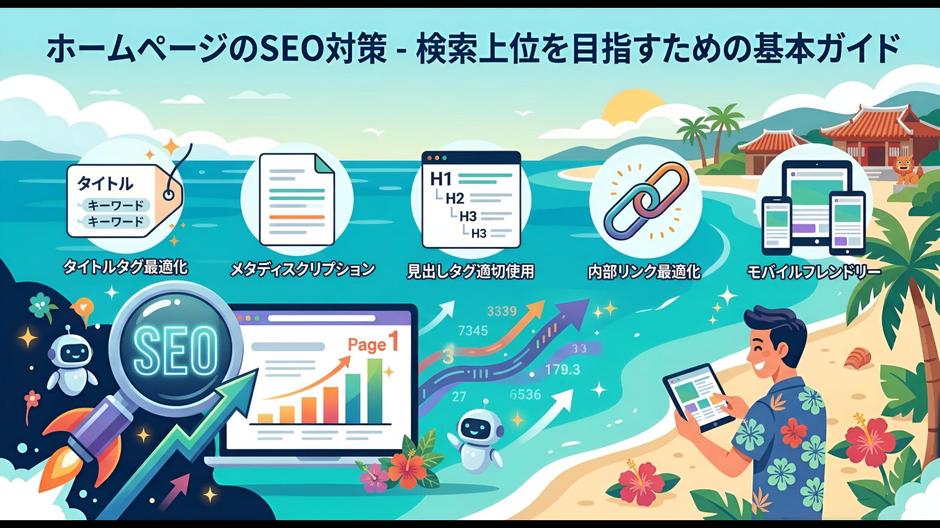 ホームページのSEO対策 - 検索上位を目指すための基本ガイド